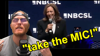 KAMALA grabs the mic at FORUM and RANTS for HOURS uncontrollably!