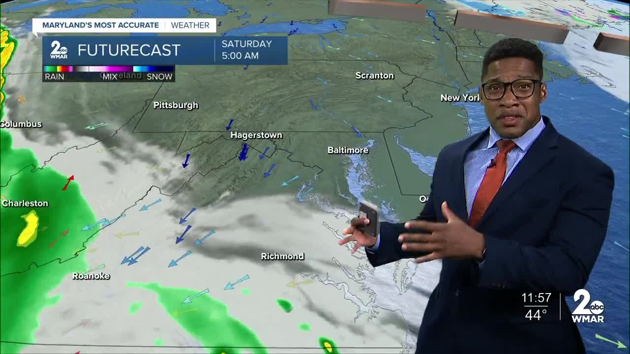 WMAR-2 Patrick Pete's Thursday night forecast