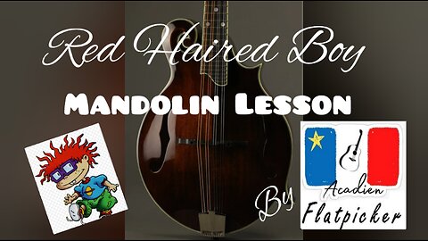 Mandolin Lesson - Red Haired Boy