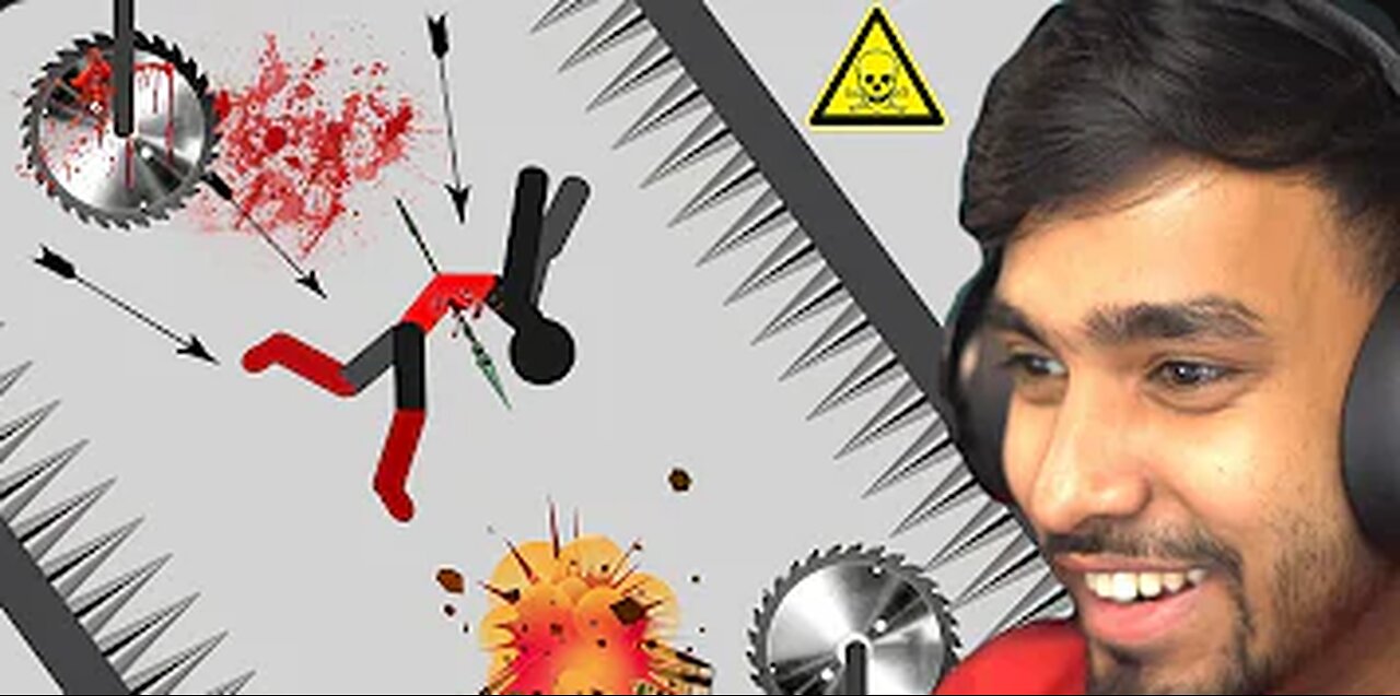 A very funny video on stick man just watch it