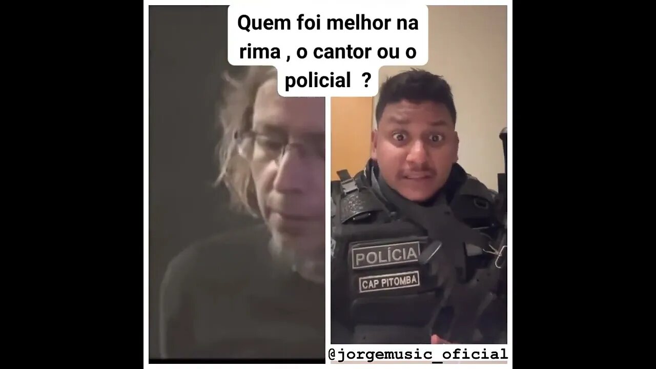 POLICIAL BOM DE RIMA #memes #viral #tiktok #rir #kwai #shorts