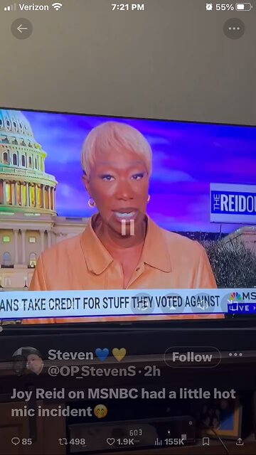 🚨 HOT MIC: Joy Reid was caught complaining about Joe Biden “starting another f*cking war” during a