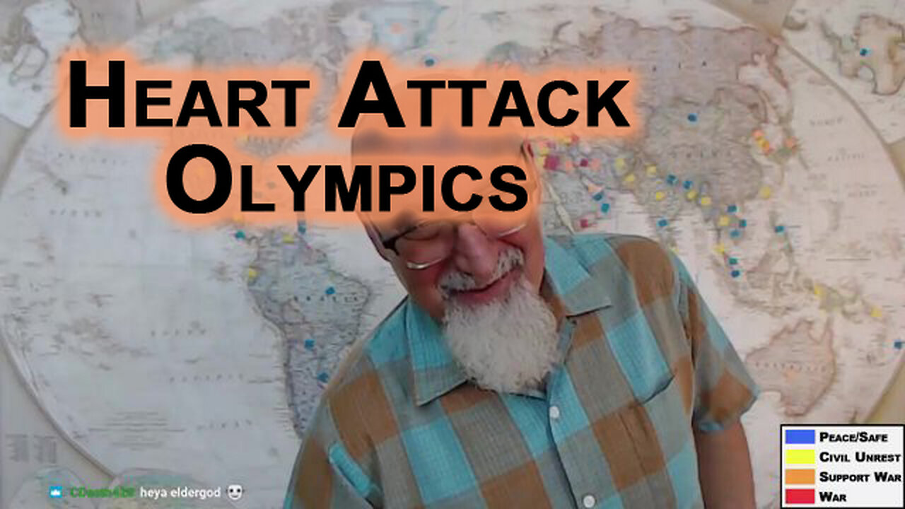 The Heart Attack Olympics, the Booster Games: I Would Watch That