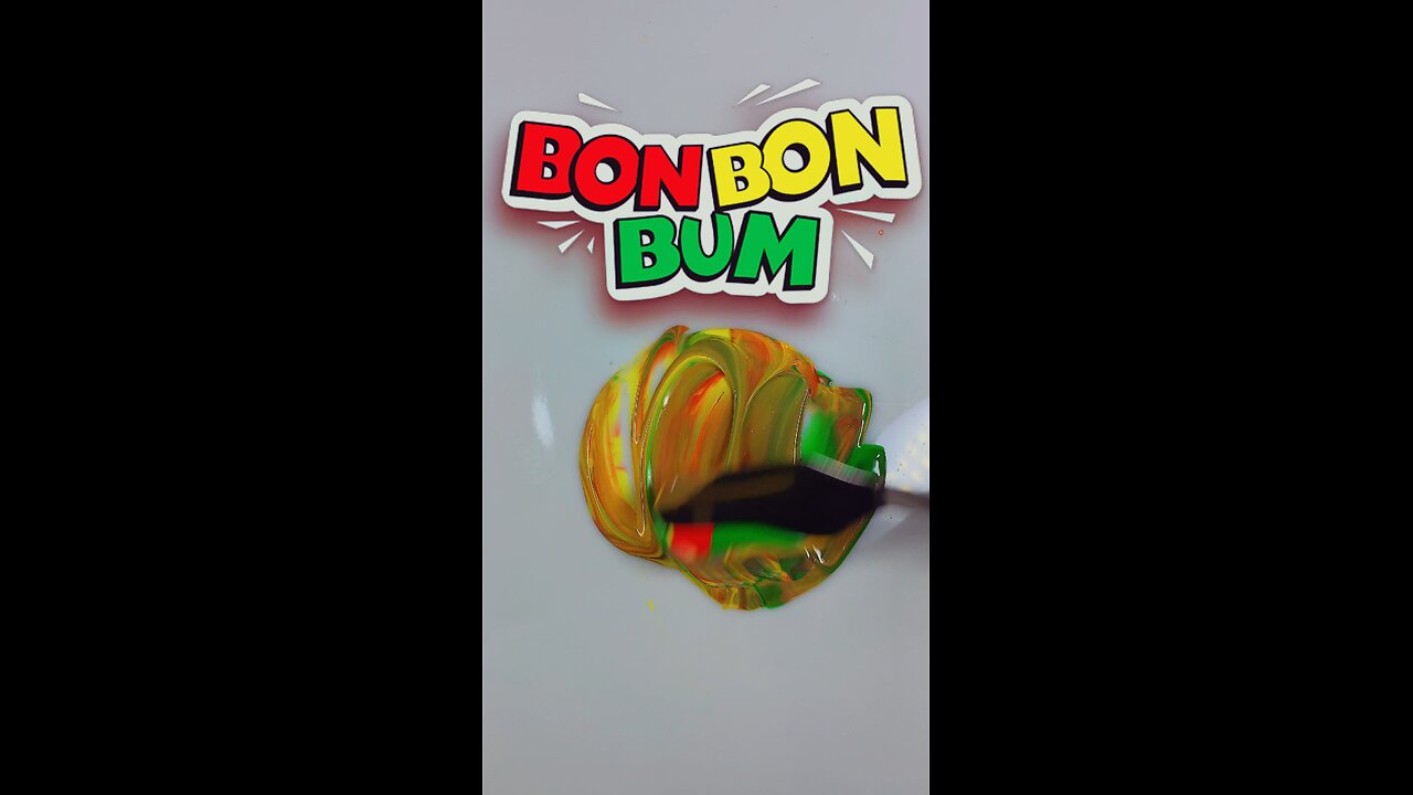 ASMR mezclando los colores de BONBONBUN