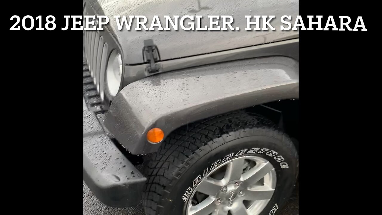 2018 Jeep Wrangler JK Sahara