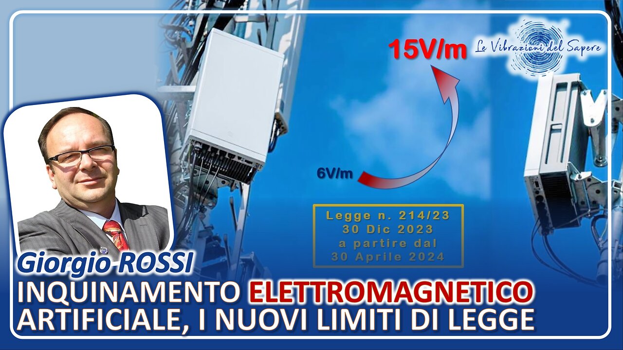 Inquinamento elettromagnetico artificiale, i nuovi limiti di legge - Giorgio Rossi