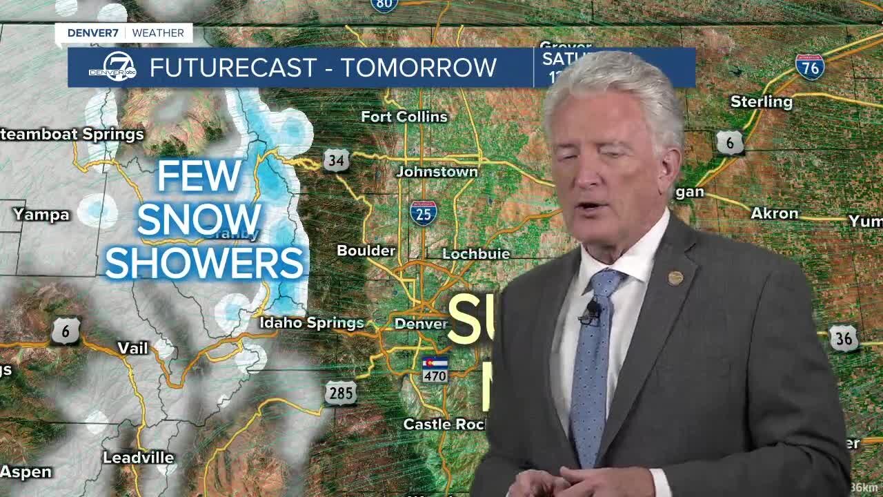 50s and 60s in Denver this weekend