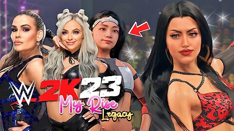 WWE 2K23 My Rise Legacy Gameplay Walkthrough