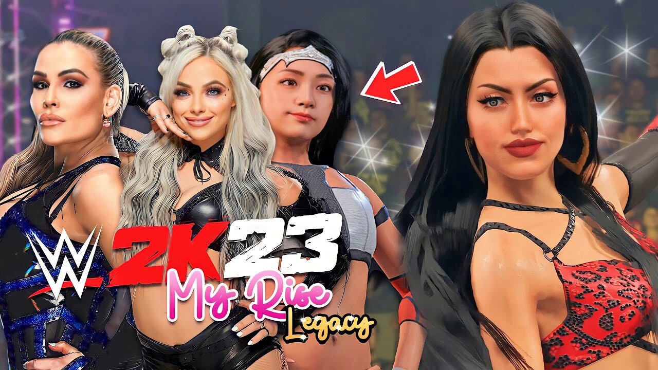 WWE 2K23 My Rise Legacy Gameplay Walkthrough
