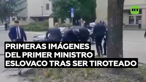 Primeras imágenes del primer ministro eslovaco tras ser tiroteado