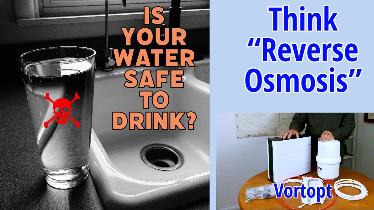 Is your drinking water safe? Want to get the fluoride and other chemicals out?