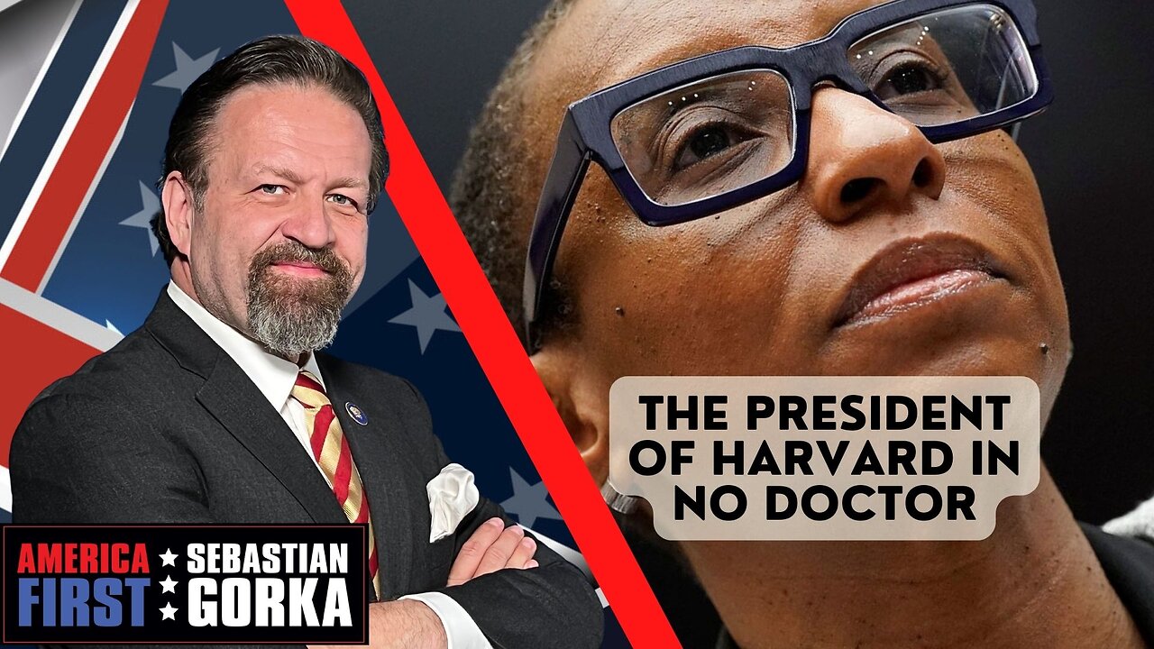 The President of Harvard is no Doctor. Carol Swain with Sebastian Gorka on AMERICA First