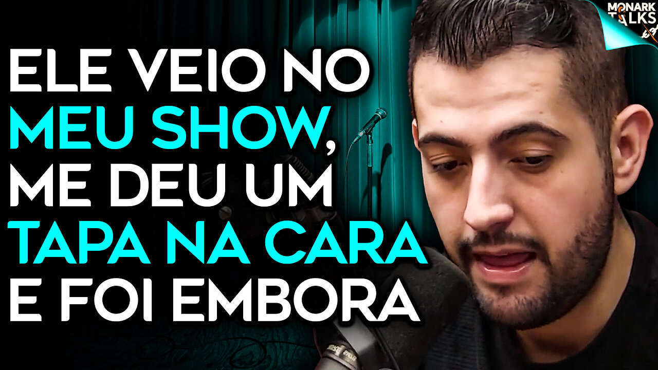 CADEIRANTE NÃO GOSTOU DE PIADA E AGREDIU COMEDIANTE