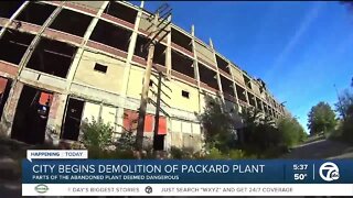 Packard Plant demolition begins Thursday