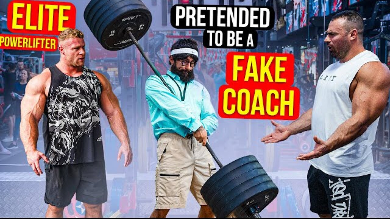 Elite Powerlifter Pretended to be a FAKE TRAINER | Anatoly