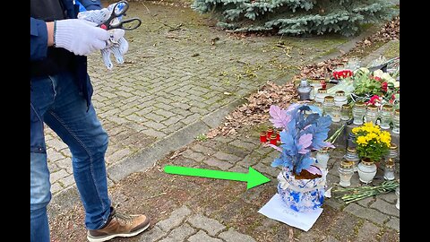 A Lithuanian man brought a bucket full of s#it to the Moscow terrorist attack memorial
