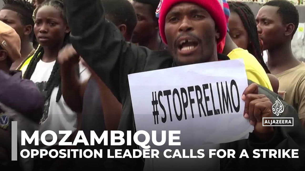 Protests in Mozambique: Opposition leader calls for a seven-day national strike