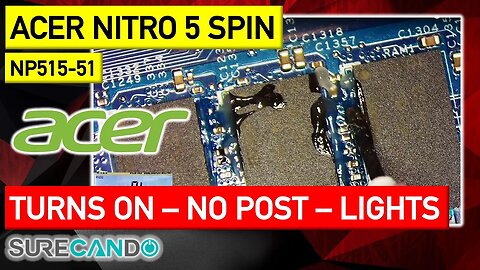 Acer Nitro 5 Spin NP515-51_ Solving Auto-Start & Fan Spin Issues