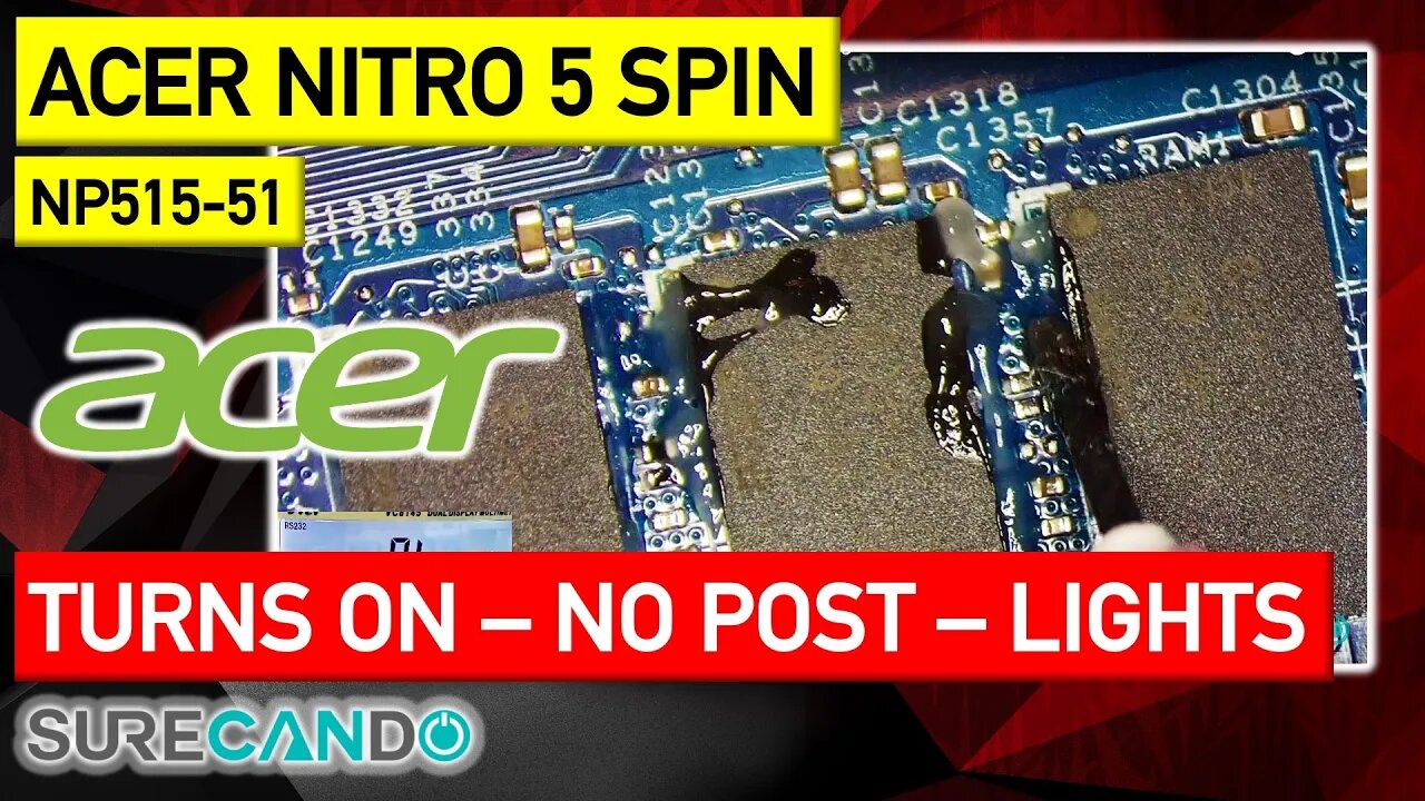 Acer Nitro 5 Spin NP515-51_ Solving Auto-Start & Fan Spin Issues