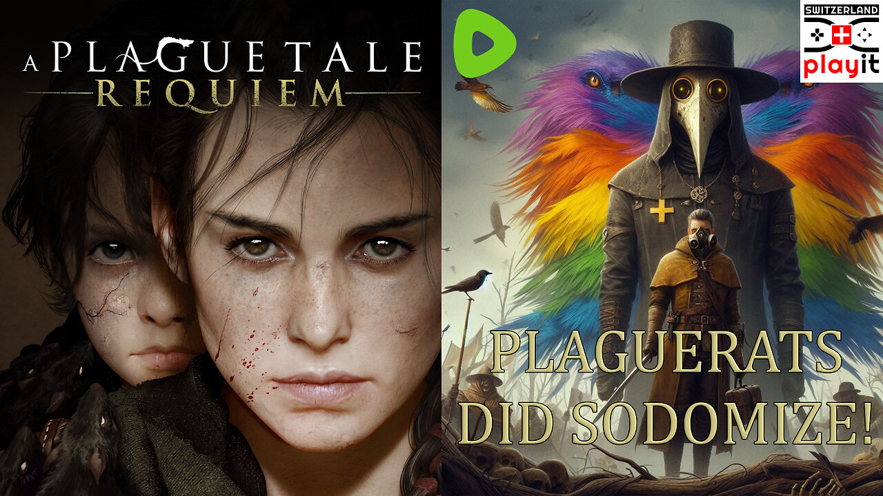 🔴 LIVE - SODOMYWEEK! A Plague Tale - Requiem - Gay Rats Incoming! (part1)