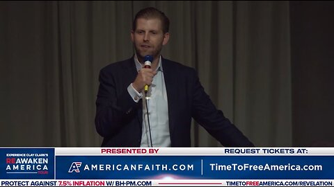 Eric Trump | "We Are Not Those People In Washington DC"