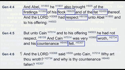 Genesis 4.1- The REAL Reason CAIN killed ABEL