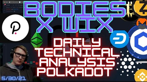 BXW - #DOT #Polkadot Quick Technical Analysis Series (setting up for long, could short first)