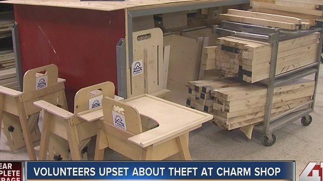 Volunteers upset about theft at CHARM shop