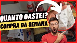 COMPRAS NO SUPERMERCADO EM PORTUGAL | Quanto gasta um solteiro com mercado em Portugal