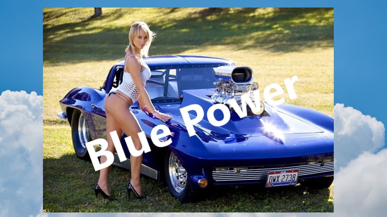 Eye-catching Blue Hot rods Revving Up the Excitement,