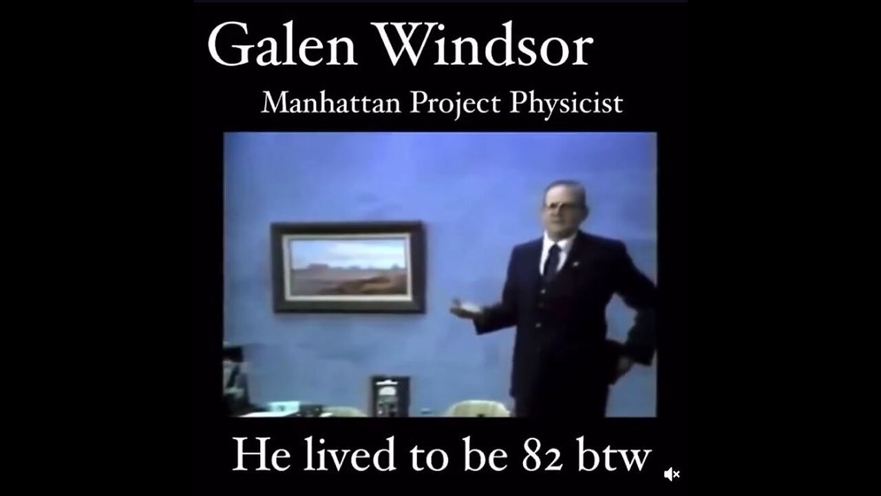 The Atomic Bomb Hoax - Nukes Do Not Exist ? & Gaylon Winsor (who touches Nuclear waste as proof ? )