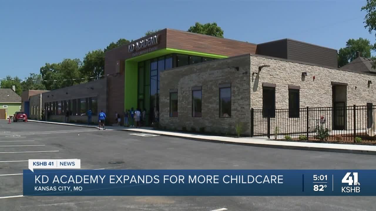 Kansas City couple opens KD Academy's newest location on Prospect Ave for underserved families