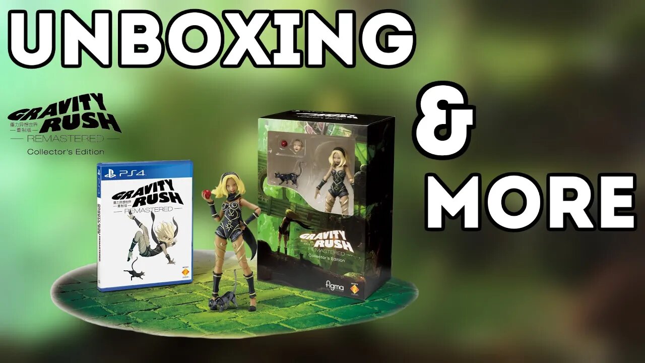 OCG Unboxing - Gravity Rush Remastered Collector's Edition (PS4) & More