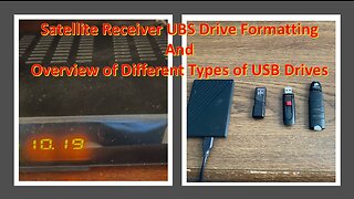 Formatting a hard or flash drive for your FTA Satellite receiver