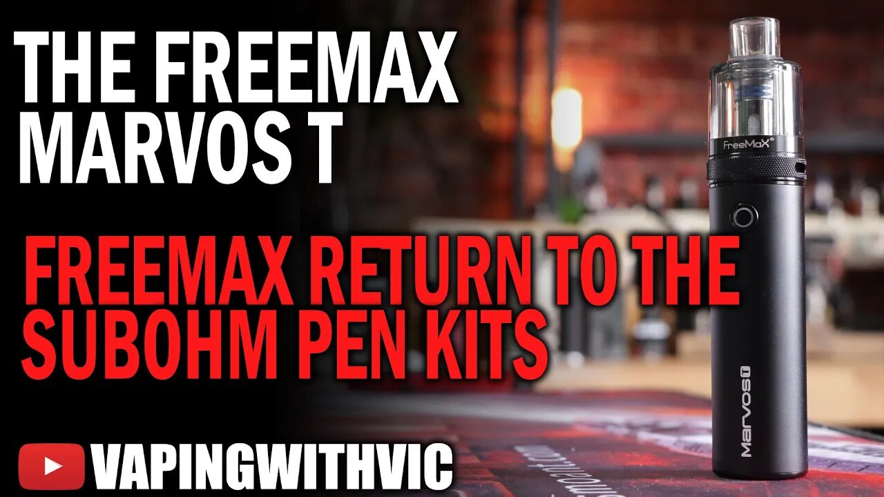 The Marvos T by Freemax - Freemax are back in the pen kit's