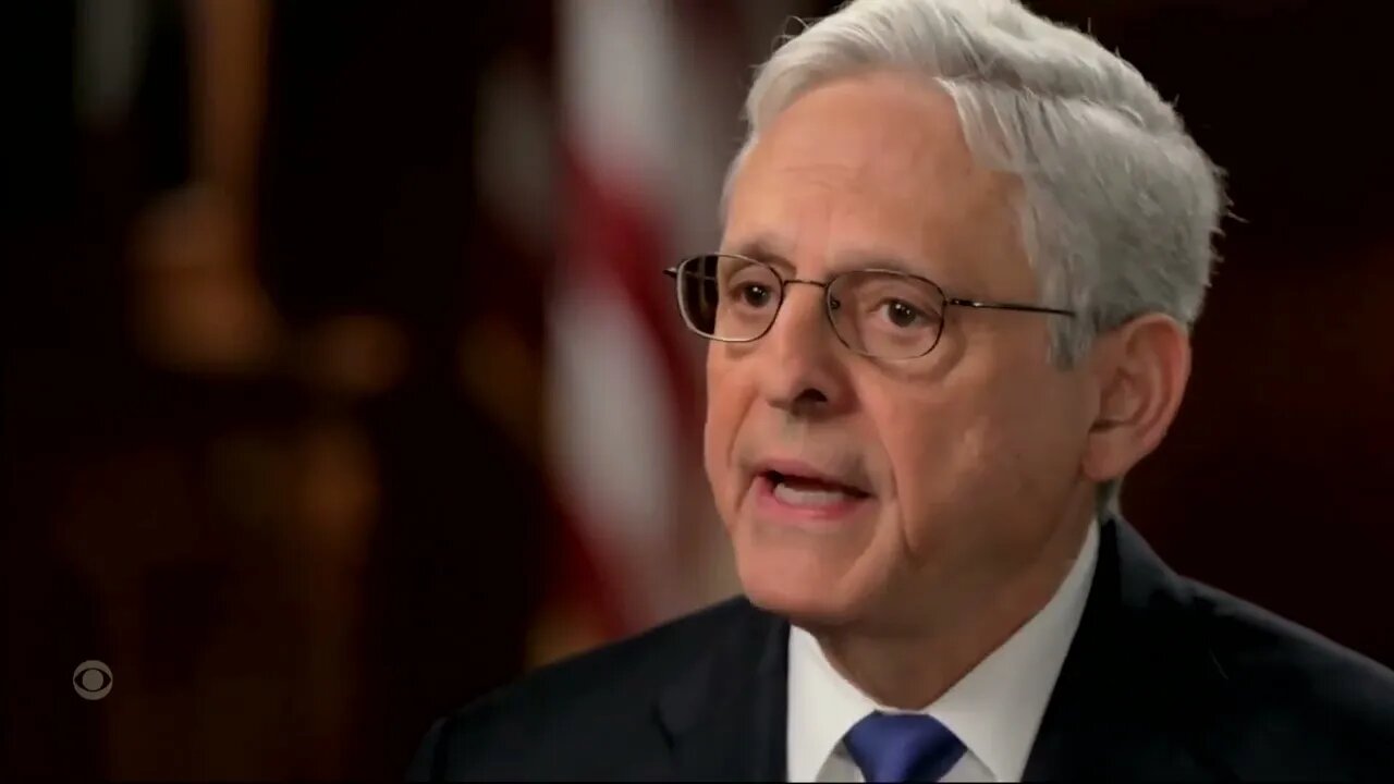 Biden AG Merrick Garland Insists DOJ Doesn't "Allow Partisan Considerations To Play Any Role"