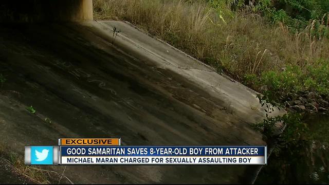 Sheriff: Good Samaritan saves child getting sexually molested underneath a bridge