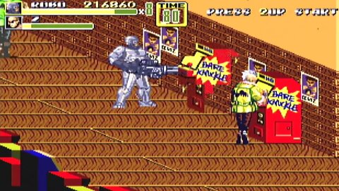 Streets Of Rage 2 Play As RoboCop (Genesis)On Xbox