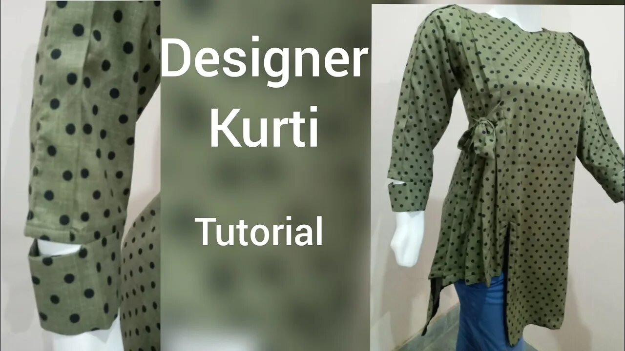 Stylish Designer Kurti Cutting & Stitching (2020)