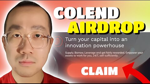 My Own Strategy to Catch $6,500 Airdrop from Colend (TIME SENSITIVE!)