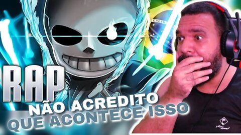 REAGINDO AO Rap do Sans (Undertale) - JULGAMENTO FINAL | PAPYRUS DA BATATA