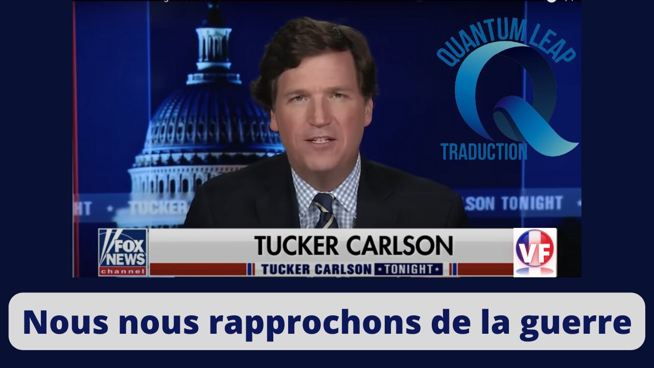 Tucker Carlson : "En Amérique, les élus ne décident plus quand nous partons en guerre"