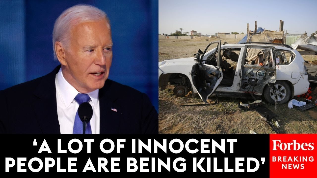 'They Have A Point': Biden Acknowledges Protesters Outside The DNC In Chicago