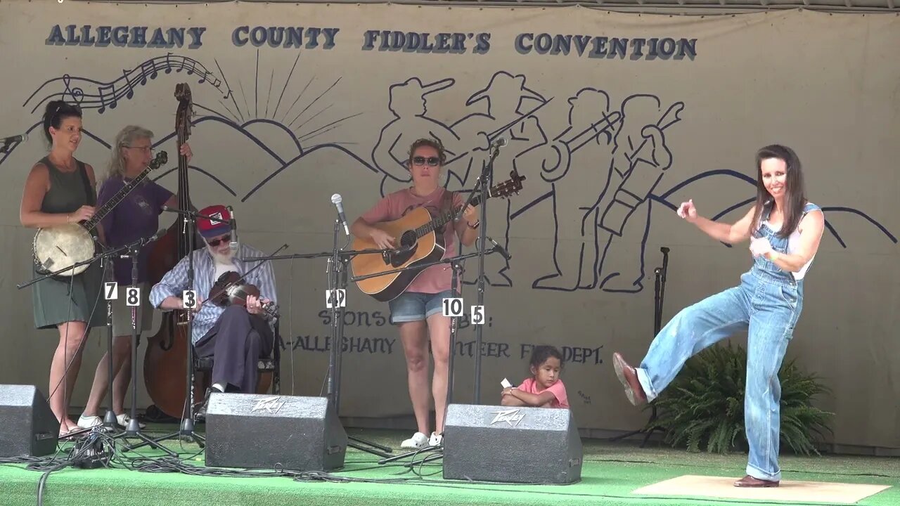 2022 Alleghany Fiddlers Convention - Meredith Wilkerson Dancin'