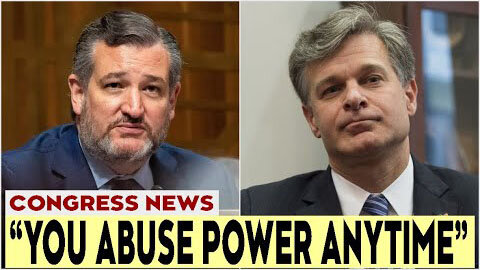 IT STARTS IN OBAMA'S TERM' TED CRUZ A.SSAILS WRAY WITH 'PAYBACK' AFTER 'TRUMP' R.AID...BIDEN SORRY