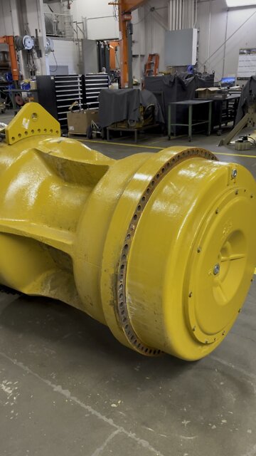 Cat 793D rear axle assembly