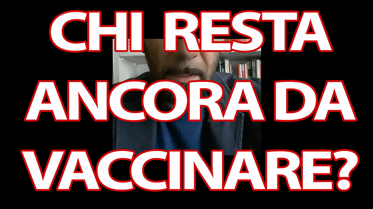 Chi resta ancora da vaccinare ? AIUTA IL PROSSIMO… AIUTA IL PIU’ DEBOLE