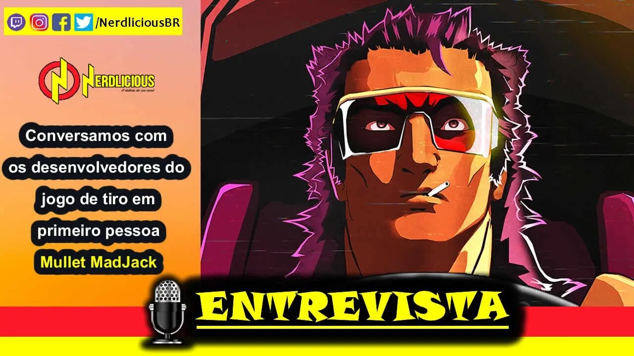 🎙️ ENTREVISTA! Conversamos com os desenvolvedores do jogo de tiro em primeira pessoa MULLET MADJACK!