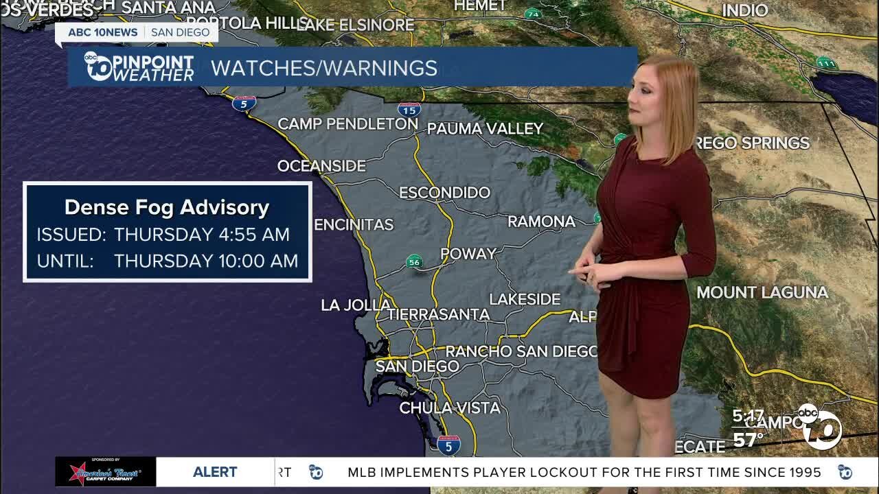 ABC 10News Pinpoint Weather with Meteorologist Leah Pezzetti