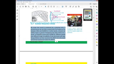 PHYSICS Class 10th CH#11Audible frequency range, MCQ's, Num #11 1